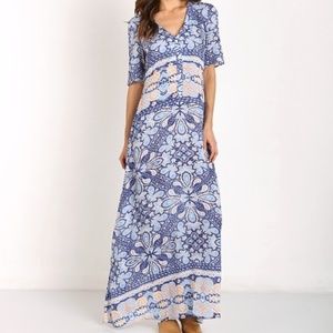 Somedays Lovin Trinket Button Up Maxi Dress